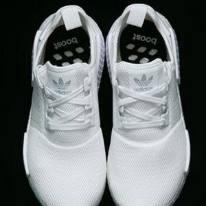 Adidas white womens running shoes